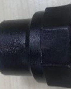 Coupler 25mmx3/4"fm, hot melted, for PE pipe